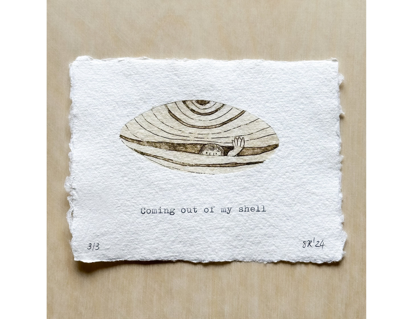 Coming out of my shell  - Tetrapak print 3 van 3